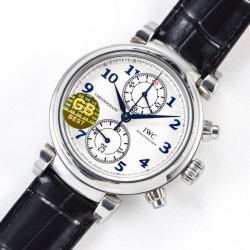 IWC-Da Vinci Chrono Laureus Ed IW393402 SS/LE White Dial GBF Asia 89361