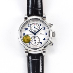 IWC-Da Vinci Chrono Laureus Ed IW393402 SS/LE White Dial GBF Asia 89361
