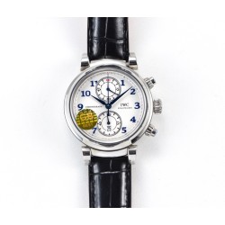 IWC-Da Vinci Chrono Laureus Ed IW393402 SS/LE White Dial GBF Asia 89361