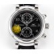 IWC-Da Vinci Chrono Laureus Ed IW393402 SS/LE Black Dial GBF Asia 89361