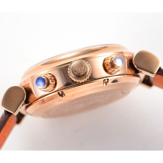 IWC-Da Vinci Chrono Laureus Ed IW393402 RG/LE White Dial GBF Asia 89361