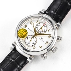 IWC-Da Vinci Chrono Laureus Ed IW393402 SS/LE White Dial GBF Asia 89361