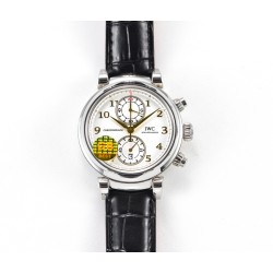 IWC-Da Vinci Chrono Laureus Ed IW393402 SS/LE White Dial GBF Asia 89361