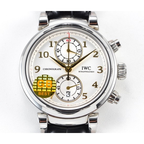 IWC-Da Vinci Chrono Laureus Ed IW393402 SS/LE White Dial GBF Asia 89361