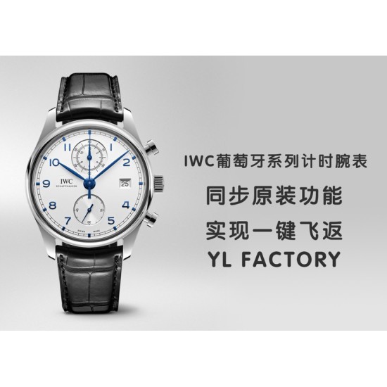 IWC-Da Vinci Chrono Laureus Ed IW393402 SS/LE Grey Dial YLF Asia 89361