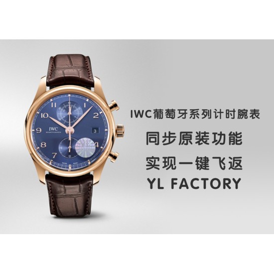 IWC-Da Vinci Chrono Laureus Ed IW393402 SS/LE Grey Dial YLF Asia 89361