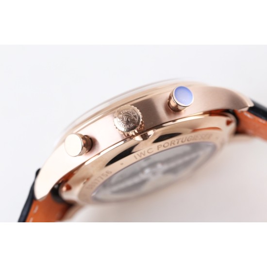 IWC-Da Vinci Chrono Laureus Ed IW393402 RG/LE Black Dial YLF Asia 89361