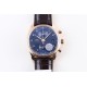 IWC-Da Vinci Chrono Laureus Ed IW393402 RG/LE Blue Dial YLF Asia 89361