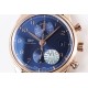 IWC-Da Vinci Chrono Laureus Ed IW393402 RG/LE Blue Dial YLF Asia 89361