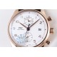 IWC-Da Vinci Chrono Laureus Ed IW393402 RG/LE White Dial YLF Asia 89361