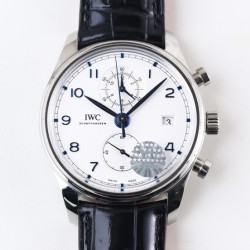 IWC-Da Vinci Chrono Laureus Ed IW393402 SS/LE White Dial YLF Asia 89361