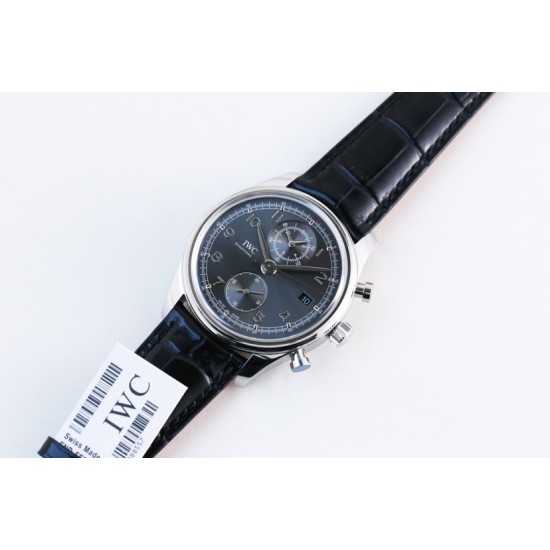 IWC-Da Vinci Chrono Laureus Ed IW393402 SS/LE Grey Dial YLF Asia 89361