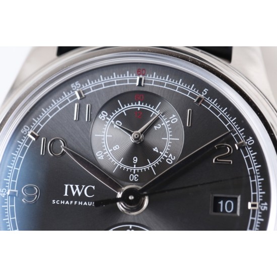 IWC-Da Vinci Chrono Laureus Ed IW393402 SS/LE Grey Dial YLF Asia 89361