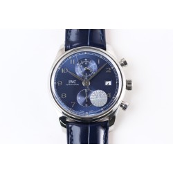 IWC-Da Vinci Chrono Laureus Ed IW393402 SS/LE Blue Dial YLF Asia 89361