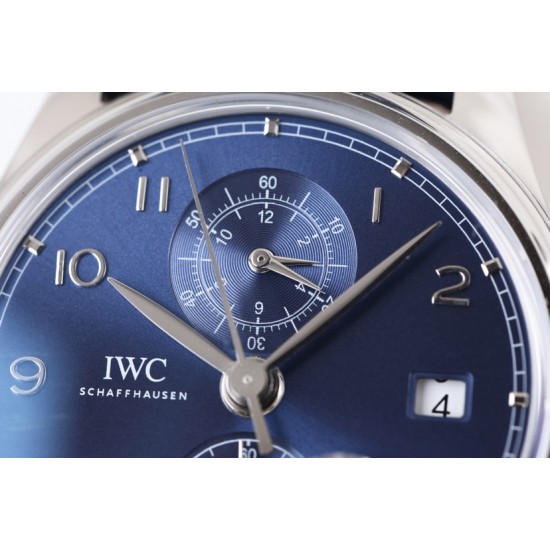 IWC-Da Vinci Chrono Laureus Ed IW393402 SS/LE Blue Dial YLF Asia 89361