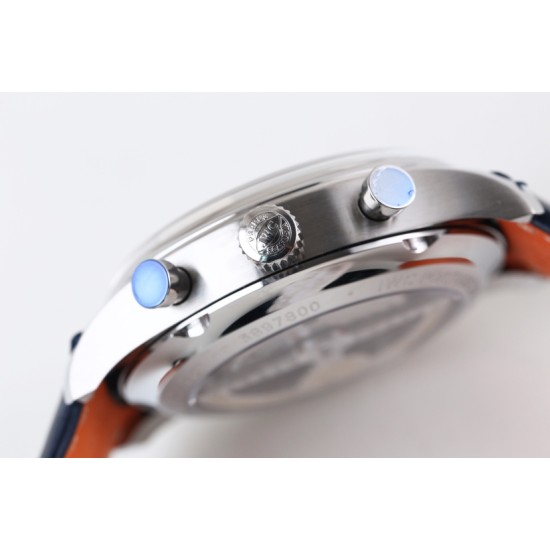 IWC-Da Vinci Chrono Laureus Ed IW393402 SS/LE Blue Dial YLF Asia 89361