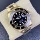 Rolex-Submariner 126618LN 41mm YG/YG Black/Dot Clean VR3235