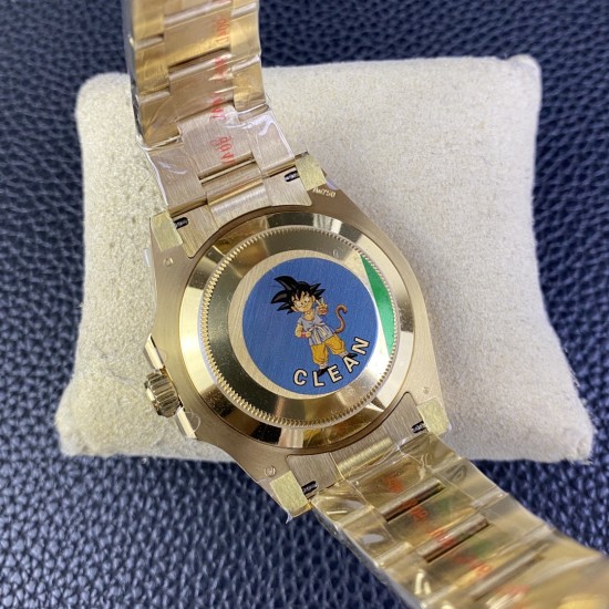 Rolex-Submariner 126618LN 41mm YG/YG Black/Dot Clean VR3235