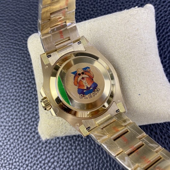 Rolex-Submariner 126618LB 41mm YG/YG Blue/Dot Clean VR3235