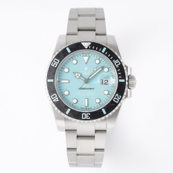 Rolex-Submariner DIW 40mm 904L TI/TI Tiffany Dial DIWF VR3135