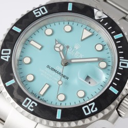 Rolex-Submariner DIW 40mm 904L TI/TI Tiffany Dial DIWF VR3135