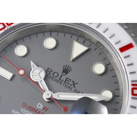 Rolex-Submariner DIW 40mm 904L TI/TI Grey Dial DIWF VR3135