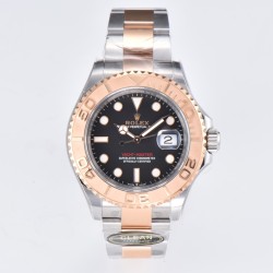 Rolex-Yacht-Master 126621 40mm SS/RG Black/Dot Clean VR3235