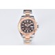Rolex-Yacht-Master 126621 40mm SS/RG Brown/Dot Clean VR3235