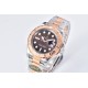Rolex-Yacht-Master 126621 40mm SS/RG Brown/Dot Clean VR3235