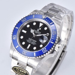 Rolex-Submariner 126619LB 41MM 904L Black/Dot SS/SS Clean VR3235