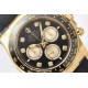 Rolex-Daytona 126518 40mm YG/RU Black/Dia Clean SH4131 Super Clone