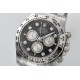 Rolex-Daytona 126509 40mm SS/SS Black/Dia Clean SH4131 Super Clone