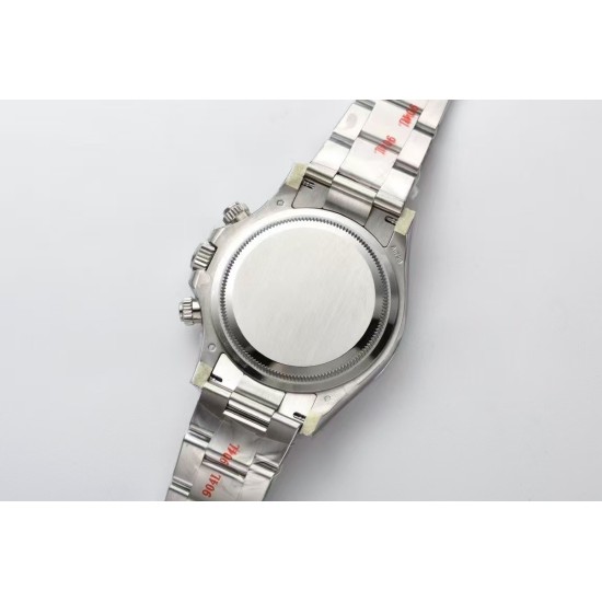 Rolex-Daytona 126509 40mm SS/SS Black/Dia Clean SH4131 Super Clone