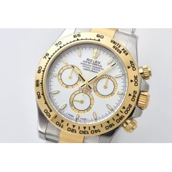 Rolex-Daytona 126503 40mm YG/SS White/Stk Clean SH4131 Super Clone