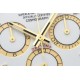 Rolex-Daytona 126503 40mm YG/SS White/Stk Clean SH4131 Super Clone