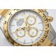 Rolex-Daytona 126503 40mm YG/SS White/Stk Clean SH4131 Super Clone