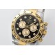 Rolex-Daytona 126503 40mm YG/SS Black/Dia Clean SH4131 Super Clone