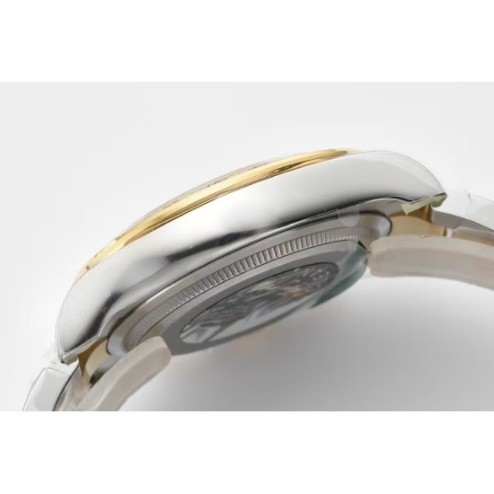 Rolex-Daytona 126503 40mm YG/SS Black/Dia Clean SH4131 Super Clone