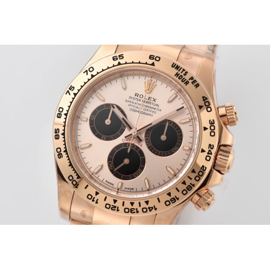 Rolex-Daytona 126508 40mm RG/RG RG/Stk Clean SH4131 Super Clone
