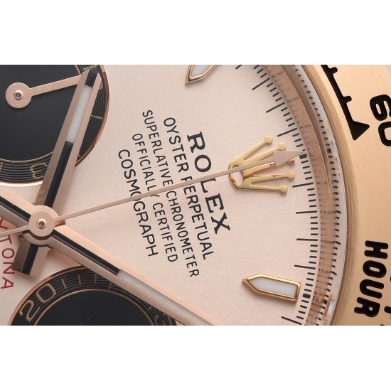 Rolex-Daytona 126508 40mm RG/RG RG/Stk Clean SH4131 Super Clone