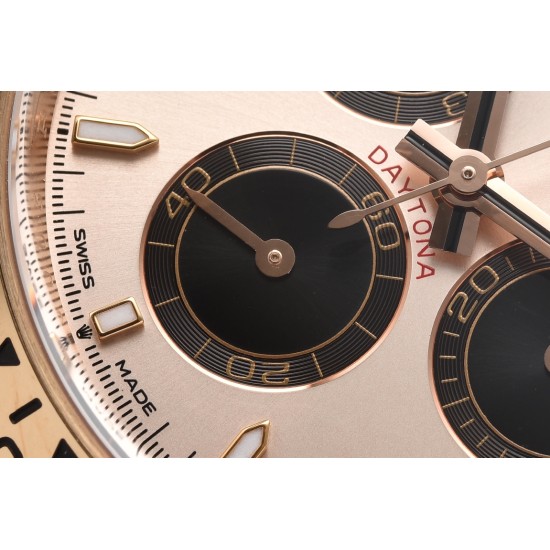 Rolex-Daytona 126508 40mm RG/RG RG/Stk Clean SH4131 Super Clone