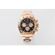 Rolex-Daytona 126515 40mm RG/RG Black/Dia Clean SH4131 Super Clone