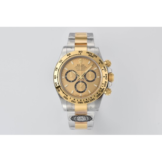 Rolex-Daytona 126503 40mm YG/SS YG/Stk Clean SH4131 Super Clone