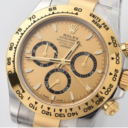 Rolex-Daytona 126503 40mm YG/SS YG/Stk Clean SH4131 Super Clone