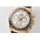 Rolex-Daytona 126518 40mm YG/RU White/Stk Clean SH4131 Super Clone