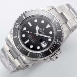 Rolex-Seadweller 126600 43mm SS/SS Black/Dot VSF SH3235