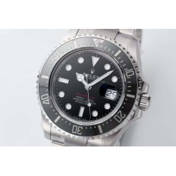 Rolex-Seadweller 126600 43mm SS/SS Black/Dot VSF SH3235