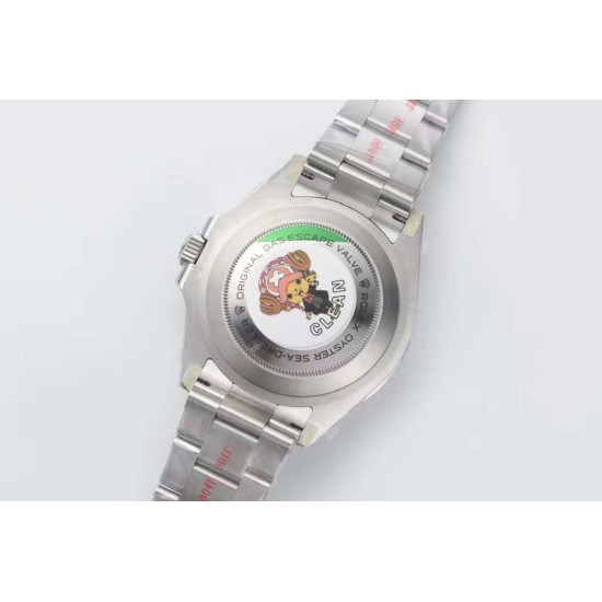 Rolex-Seadweller 126600 43mm SS/SS Black/Dot VSF SH3235