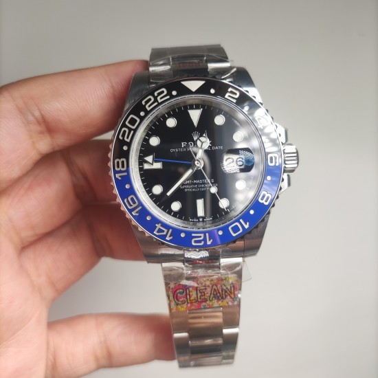 Rolex-GMT Master II 116710 BLNR Oys 40mm SS/SS Black/Blue CLEAN VR3186
