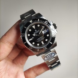Rolex-Submariner 116610LN 904L SS/SS Black Clean VS3135